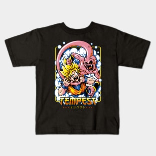 Boo vs Goku Kids T-Shirt